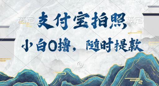 小白0撸项目，支付宝拍照做任务，随时可提款-Azyku.com